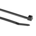 HellermannTyton Cable Tie Inside Serrated 390 mm x 4.7 mm Black Polyamide 66 T80L-PA66W-BK 111-05460 T80L-PA66W-BK