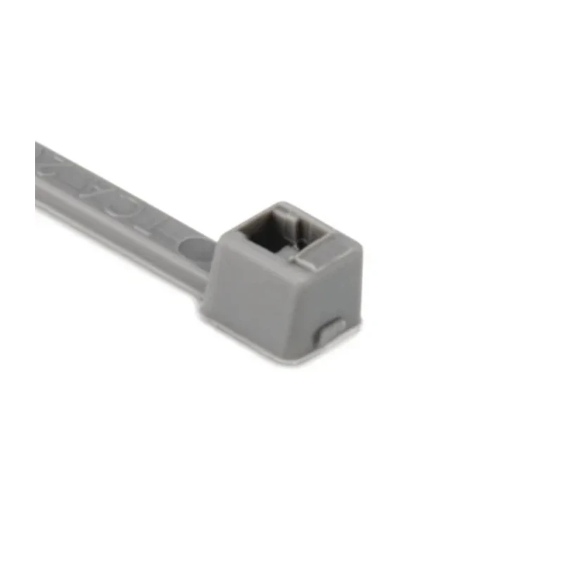HellermannTyton Cable Tie Inside Serrated 100 mm x 2.5 mm Grey Polyamide 66 116-01818 T18R-PA66-GY