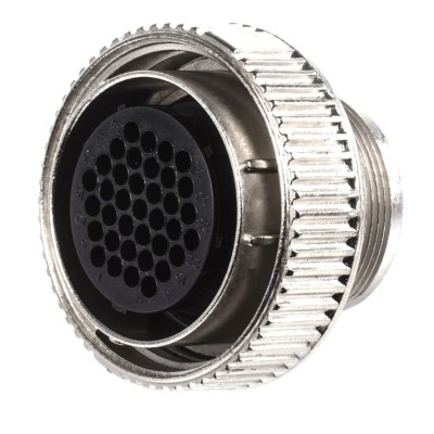 TE Connectivity Circular Connector 37 Contacts Cable Standard Plug Female IP67 600V 13A Crimp Termination CMC Series 208470-1