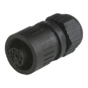 Hirschmann Industrial Circular Connector, 7 Contacts, Cable Mount, M22 Size, 10A, 250V, Socket Female 934127100 CA 6 LD