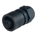 Hirschmann Industrial Circular Connector, 7 Contacts, Cable Mount, M22 Size, 10A, 250V, Socket Female 934127100 CA 6 LD