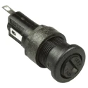 Bulgin 10A Panel Mount Fuse Holder, 1P-Pole for 5 x 20 mm Fuses, 250V AC FX0454