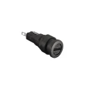 Bulgin 10A Panel Mount Fuse Holder, 1P-Pole for 5 x 20 mm Fuses, 250V AC FX0454