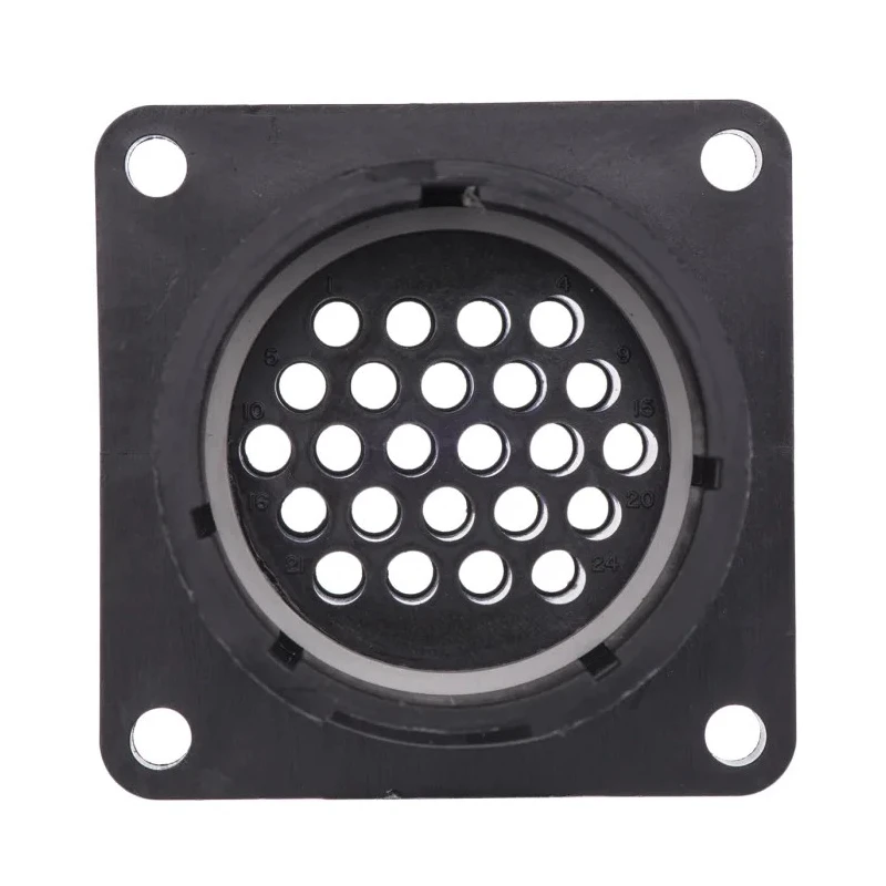 TE Connectivity Circular Connector, 24 Contacts, Panel Mount, Standard Size, Socket, Male, CPC Series 206838-3