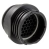 TE Connectivity Circular Connector Cable Mount Socket Male 37 Contacts Standard Size 600V 13A Crimp Termination CPC 206151-4