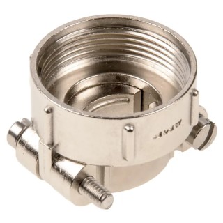 TE Connectivity Black Zinc Alloy Cable Clamp 19.05 mm Max Bundle Diameter 36.37x37.31x23.83 mm 208945-7