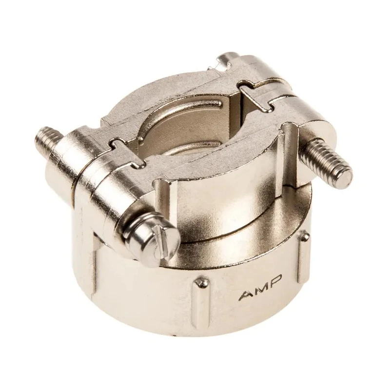 TE Connectivity Black Zinc Alloy Cable Clamp 19.05 mm Max Bundle Diameter 36.37x37.31x23.83 mm 208945-7