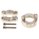 TE Connectivity Black Zinc Alloy Cable Clamp 19.05 mm Max Bundle Diameter 36.37x37.31x23.83 mm 208945-7