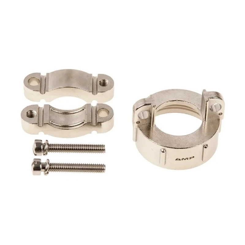 TE Connectivity Black Zinc Alloy Cable Clamp 19.05 mm Max Bundle Diameter 36.37x37.31x23.83 mm 208945-7