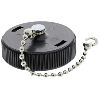 TE Connectivity Circular Connector Dust Cap Thermoplastic Black Sealing Cap 208652-1
