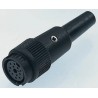 Binder Circular Connector 5 Contacts Cable Subminiature Socket Female IP40 710 Series 99-0996-100-05