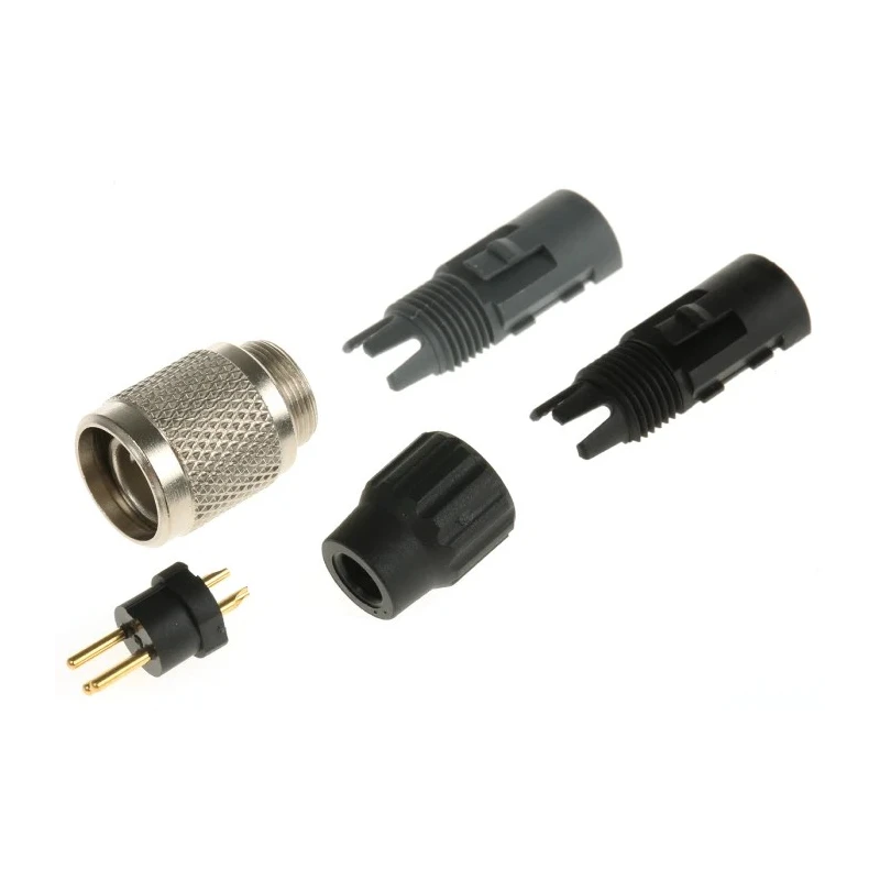 binder Circular Connector, 3 Contacts, Cable Mount, M9, Plug Male, IP40 Protection, 125V, 4A, Polymer 99-0075-100-03