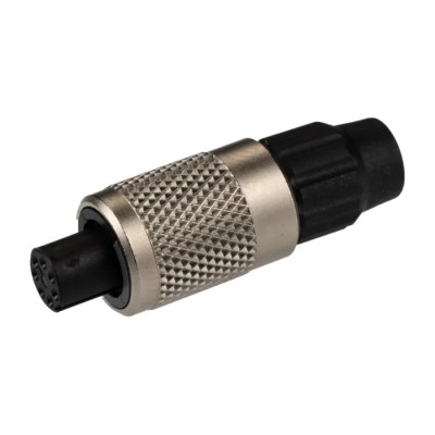 binder Circular Connector, 7 Contacts, Cable Mount, M9 Size, Socket Female, IP40 Protection, 125V, 1A, 711 Series 