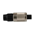 binder Circular Connector, 7 Contacts, Cable Mount, M9 Size, Socket Female, IP40 Protection, 125V, 1A, 711 Series 