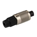 binder Circular Connector, 7 Contacts, Cable Mount, M9 Size, Socket Female, IP40 Protection, 125V, 1A, 711 Series 
