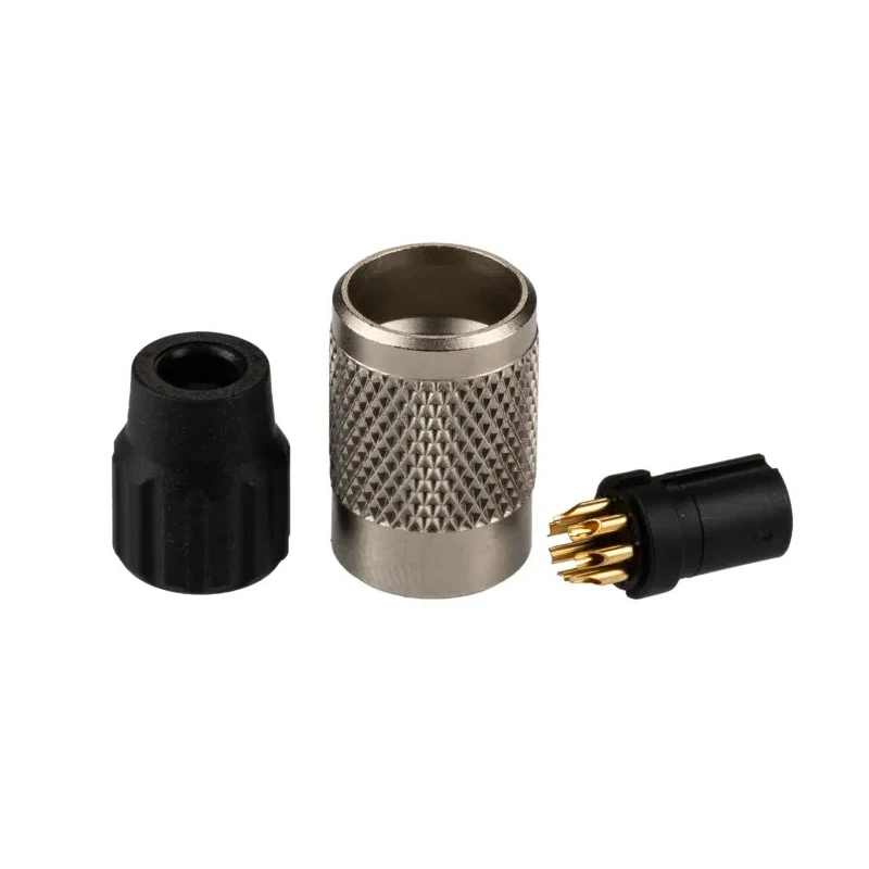 binder Circular Connector, 7 Contacts, Cable Mount, M9 Size, Socket Female, IP40 Protection, 125V, 1A, 711 Series 