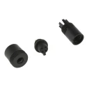 binder Circular Connector Subminiature 4 Contacts Cable Socket Female IP40 60V 3A Polyamide Housing 09-9764-70-04
