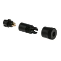 binder Circular Connector Subminiature Cable Socket 3 Contacts Female IP40 719 Series 09-9748-70-03