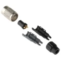 binder Circular Connector 3 Contacts Cable M9 Socket Female IP40 711 Series IP40
