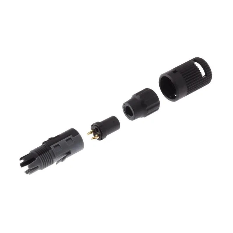 Binder Circular Connector, 2 Contacts, Subminiature Cable Socket, Female, IP40, 710 Series 99-0972-100-02