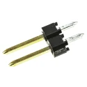 Molex C-Grid III Series Straight Through Hole Pin Header 2 Contact 2.54 mm Pitch 1 Row Unshrouded 90120-0762