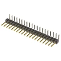 Molex C-Grid III Series Right Angle Through Hole Pin Header 20 Contacts 2.54 mm Pitch 1 Row Unshrouded 90121-0780