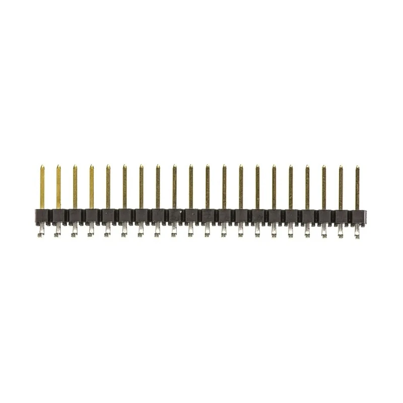 Molex C-Grid III Series Right Angle Through Hole Pin Header 20 Contacts 2.54 mm Pitch 1 Row Unshrouded 90121-0780