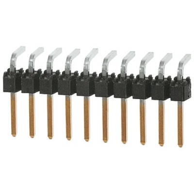 Molex C-Grid III Series Right Angle Through Hole Pin Header, 12 Contacts, 2.54 mm Pitch, 1 Row, Unshrouded 90121-0772