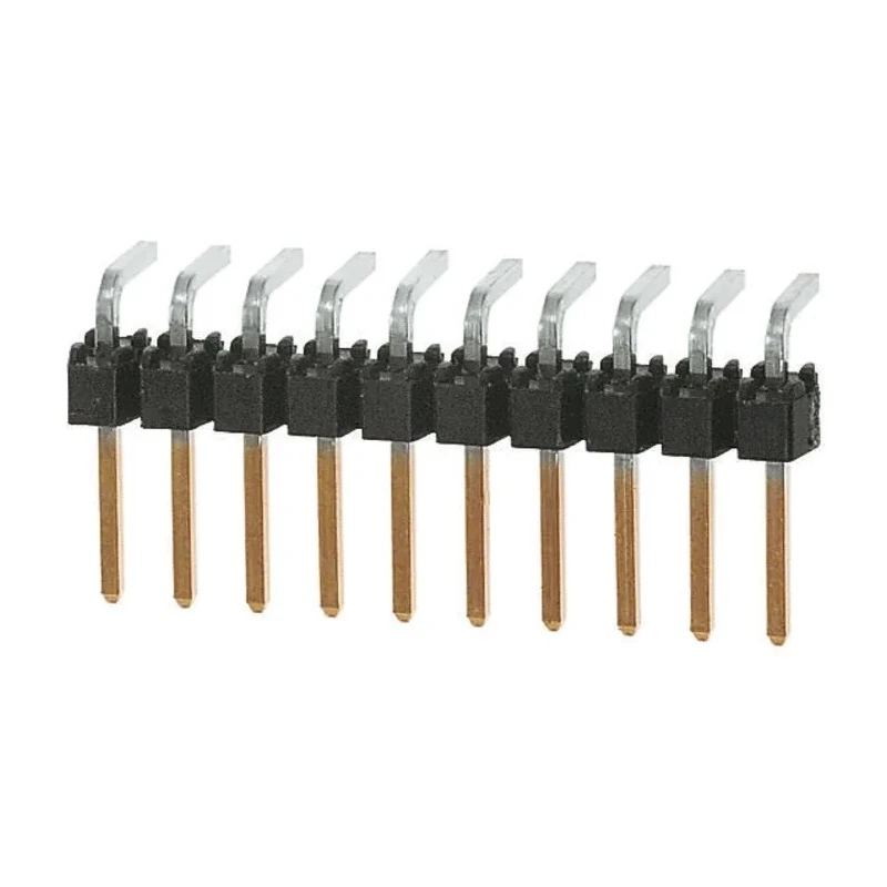 Molex C-Grid III Series Right Angle Through Hole Pin Header, 12 Contacts, 2.54 mm Pitch, 1 Row, Unshrouded 90121-0772