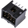 Amphenol Communications Solutions C-Grid III Series PCB Header 8 Contact 2 Row Shrouded 2.54mm Pitch 3A Current 90130-1208