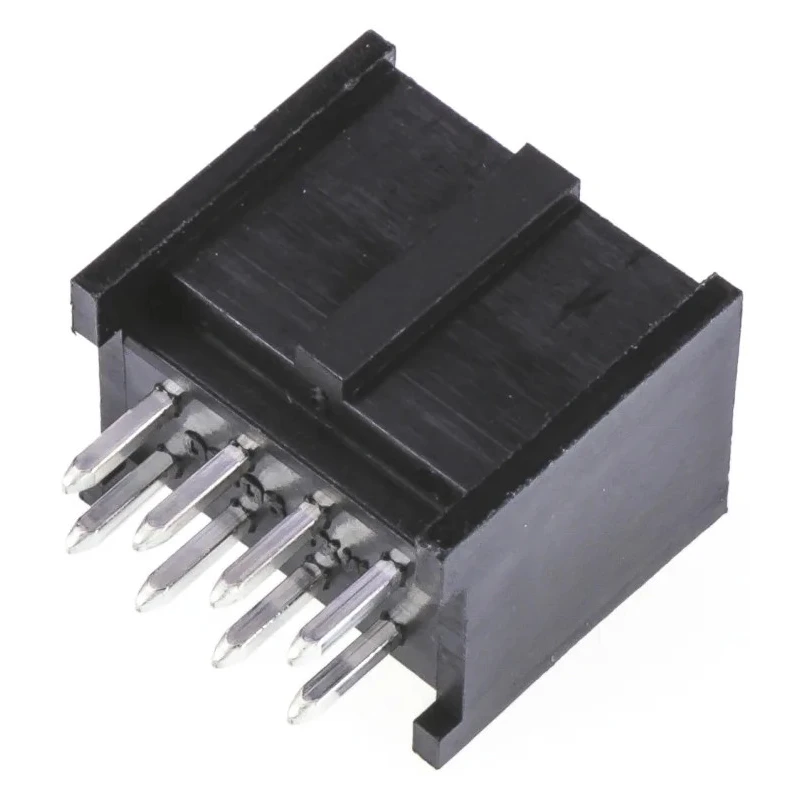 Amphenol Communications Solutions C-Grid III Series PCB Header 8 Contact 2 Row Shrouded 2.54mm Pitch 3A Current 90130-1208
