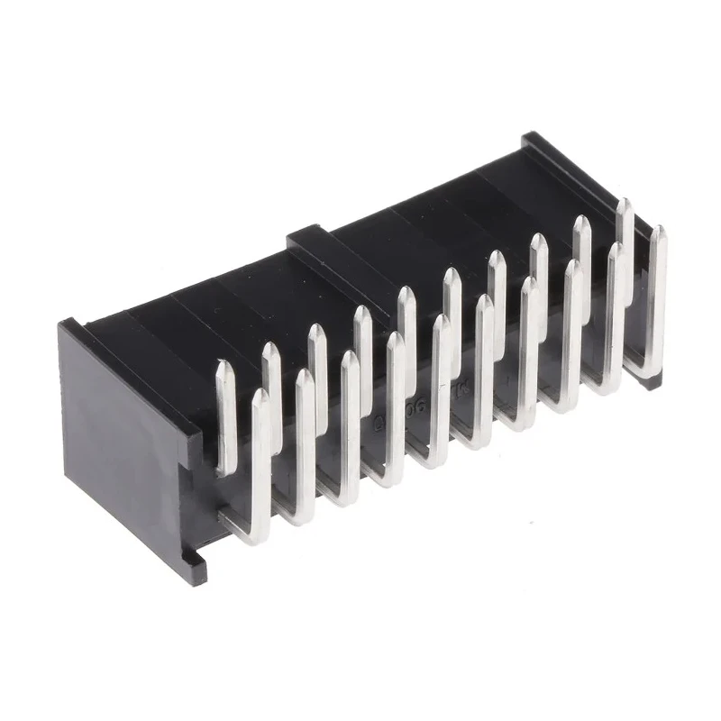 Molex C-Grid III Series Right Angle Through Hole PCB Header 20 Contacts 2.54 mm Pitch Shrouded 90130-3220