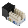RS PRO RJ45 Connector Female Panel Mount Cat5e Straight RJ45