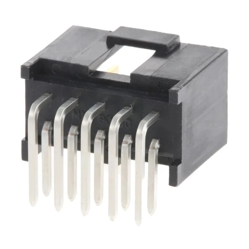 Molex C-Grid III Series Right Angle Through Hole PCB Header, 10 Contact(s), 2.54 mm Pitch, 2 Row, Shrouded 90130-3210