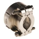 TE Connectivity Black Zinc Alloy Cable Clamp 19.05 mm Max. Bundle Diameter Screw Fixing 43.1x42.88x26.19 mm 208945-8