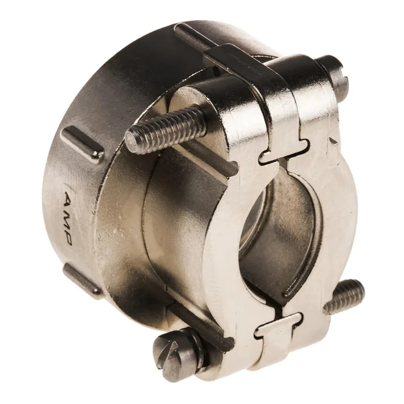 TE Connectivity Black Zinc Alloy Cable Clamp 19.05 mm Max. Bundle Diameter Screw Fixing 43.1x42.88x26.19 mm 208945-8