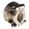 TE Connectivity Black Zinc Alloy Cable Clamp 19.05 mm Max. Bundle Diameter Screw Fixing 43.1x42.88x26.19 mm 208945-8