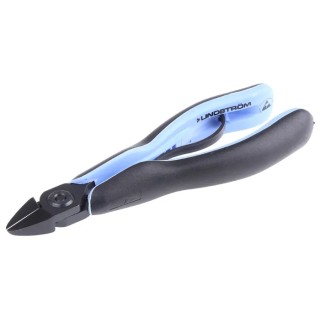 Lindstrom Flush ESD Safe Cable Cutter, 10mm Jaw Width, 147mm Overall Length, High Performance Steel Alloy RX 8161
