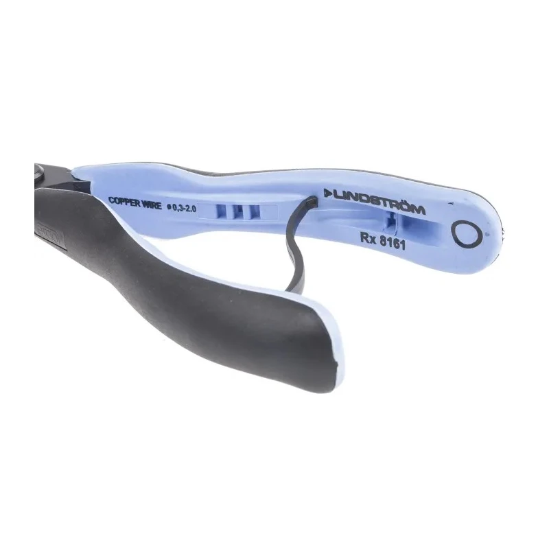 Lindstrom Flush ESD Safe Cable Cutter, 10mm Jaw Width, 147mm Overall Length, High Performance Steel Alloy RX 8161