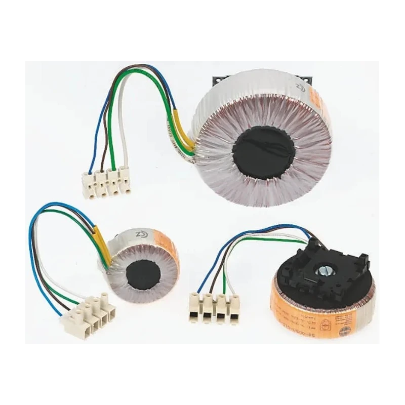 Nuvotem Talema 230 V AC 24 V AC Toroidal Transformer 12.5A 300W 1 Output DIN Rail Mount 58-0300-024-D