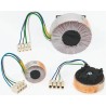 Nuvotem Talema 230 V AC 24 V AC Toroidal Transformer 12.5A 300W 1 Output DIN Rail Mount 58-0300-024-D
