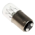RS PRO BA15D Indicator Light Clear BA15D Base 220-260 V 10 W 38 mA 3000 h Lifespan