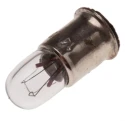 RS PRO Indicator Light Clear Incandescent Lamp 14V 80mA T-1¾ (6mm) SX6s Midget Flange 360-7581