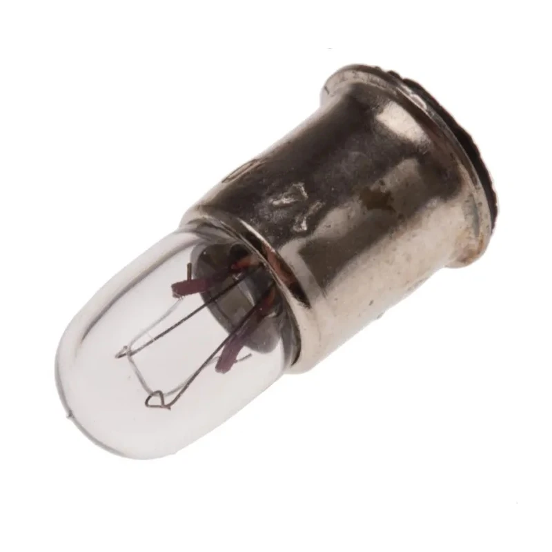 RS PRO Indicator Light Clear Incandescent Lamp 14V 80mA T-1¾ (6mm) SX6s Midget Flange 360-7581