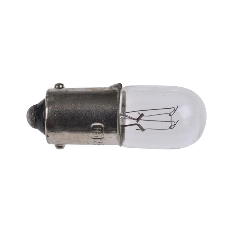 RS PRO BA9S Indicator Light, Clear Lens, 28V Voltage, 80mA Current, 7500 Hour Lifespan BA9S