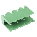 TE Connectivity Buchanan Series 4-Contact Pluggable Terminal Block 5.08 mm Pitch, 1 Row 282825-4