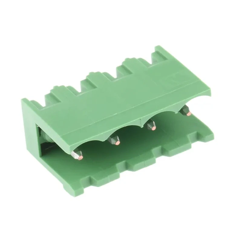 TE Connectivity Buchanan Series 4-Contact Pluggable Terminal Block 5.08 mm Pitch, 1 Row 282825-4