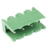 TE Connectivity Buchanan Series 4-Contact Pluggable Terminal Block 5.08 mm Pitch, 1 Row 282825-4