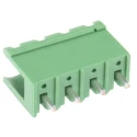 TE Connectivity Buchanan Series 4-Contact Pluggable Terminal Block 5.08 mm Pitch, 1 Row 282825-4