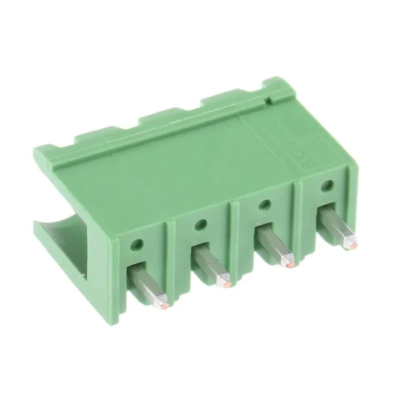 TE Connectivity Buchanan Series 4-Contact Pluggable Terminal Block 5.08 mm Pitch, 1 Row 282825-4